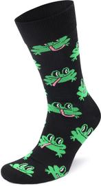 Happy Socks Sokken Frog maat 41-46 Heren, Kleding | Heren, Sokken en Kousen, Verzenden, Nieuw, Zwart, Happy Socks