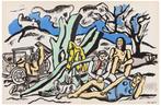 Fernand Léger (1881-1955) - La Partie de Campagne, Antiquités & Art