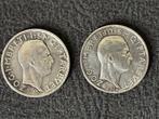 Albanie. Zog I. 1 Frang Ar 2x 1935/1937 (Sans prix de