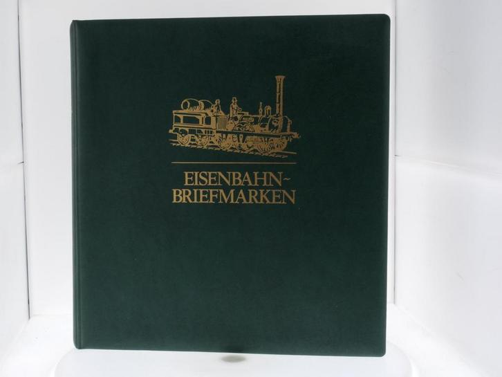 Spoorwegpostzegels verzamelboek 4 #8174 (Boeken), Boeken, Vervoer en Transport, Zo goed als nieuw, Ophalen of Verzenden