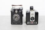 Kodak Brownie Hawkeye flash model + Genos Rapid Boxcamera, Audio, Tv en Foto, Nieuw