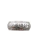Zonder Minimumprijs - Ring met amulet Zilver