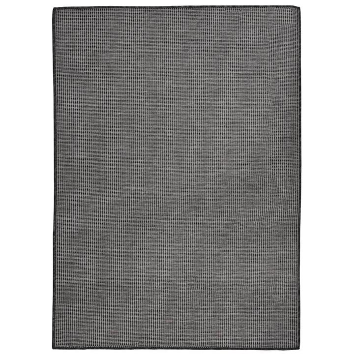 vidaXL Buitenkleed platgeweven 200x280 cm grijs, Huis en Inrichting, Stoffering | Tapijten en Vloerkleden, Nieuw, Verzenden