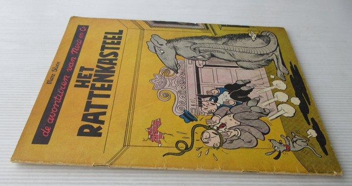 Nero 4 - Het Rattenkasteel - 1 Album - Eerste druk - 1953, Livres, BD