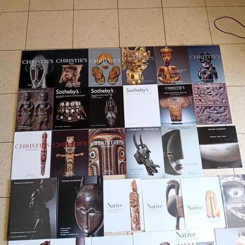 catalogues de ventes aux enchères dart primitif, africain,, Antiek en Kunst, Kunst | Niet-Westerse kunst