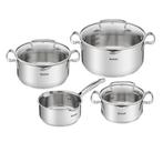 Tefal Duetto + Pannenset - 4 delig - Kookpannenset, Verzenden, Nieuw