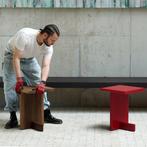 Johannes Hironimus - Bijzettafel - Eik, Gerookt, Gepoederd, Antiek en Kunst