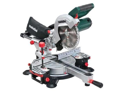 Veiling - Metabo afkortzaag KGS 216 M, Doe-het-zelf en Bouw, Gereedschap | Zaagmachines