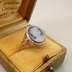 Zonder minimumprijs - Ring - 14 karaat Witgoud, Geel goud -