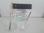 S.T. Dupont - Classique en métal plaqué argent et or (stylo, Nieuw