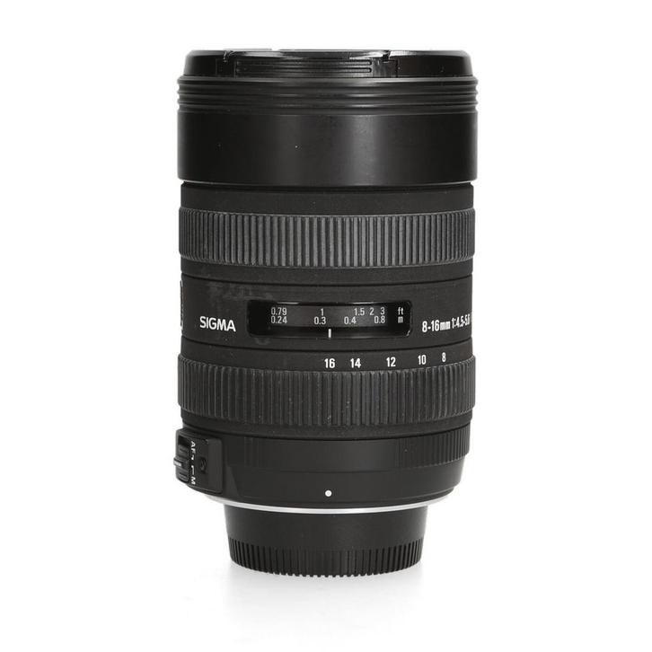 Sigma 8-16mm F4.5-5.6 DC HSM - Nikon F, Audio, Tv en Foto, Foto | Lenzen en Objectieven, Ophalen of Verzenden