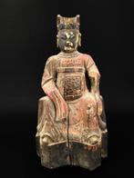 Dignitaire - 18th c. - Hout - China - Qing Dynastie