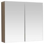 Spiegelkast Differnz Reno 75cm Eiken, Ophalen of Verzenden, Nieuw, Overige typen