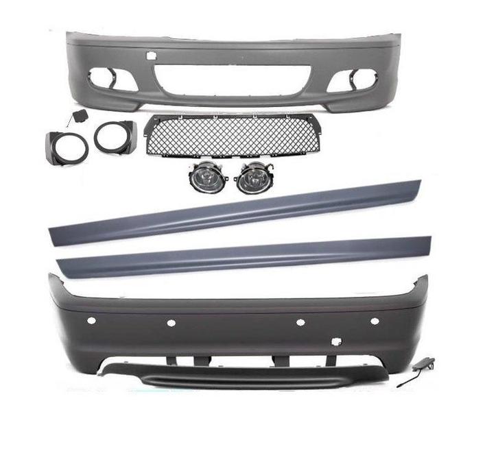 M-Tech 2 Sport M-Pakket BMW E46 Coupe/cabrio B4417, Auto-onderdelen, Carrosserie, Nieuw, BMW, Voor, Achter, Links, Rechts, Bumper