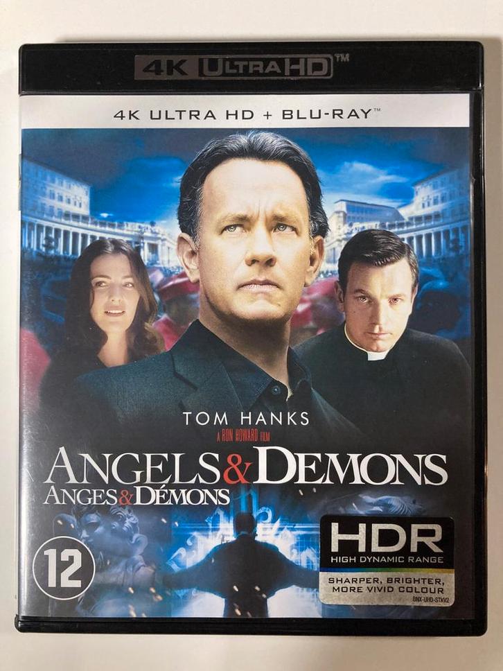 ANGELS & DEMONS (4K ULTRA HD + BLURAY), Cd's en Dvd's, Blu-ray, Gebruikt