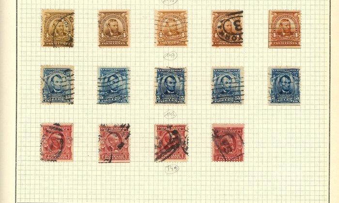 Verenigde Staten 1902 - COTE +1000 - Verenigde Staten, samen, Postzegels en Munten, Postzegels | Amerika