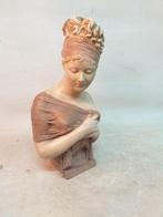 Beeld, Gipsen beeld vrouw - 55 cm - Gips