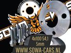 Spacers 5mm Citroen Toyota 4x100 54,1mm Spoorverbreders, Ophalen of Verzenden