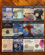 Andorra. 2 Euro 2015/2020 (incl. 2 euro 2019 Ski) (13