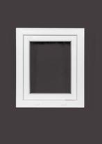 PVC raam draai kiep b60xh70 cm wit, Nieuw, Minder dan 80 cm, Dubbelglas, Ophalen of Verzenden