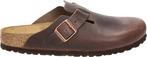 Birkenstock Boston FL Narrow Heren Clogs - Habana - Maat 43, Verzenden, Nieuw
