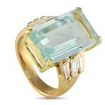 Ring - 18 karaat Geel goud, 18K Geelgoud en 1,20ct, Nieuw