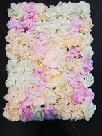 Flowerwall 40x60 cm Wit Roze Zalmkleur, Nieuw