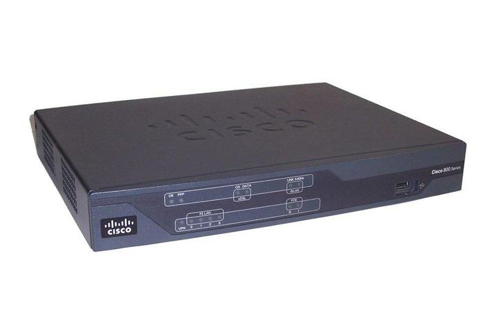 Cisco 887VA Modem Router (Geen Adapter), Computers en Software, Netwerk switches, Zo goed als nieuw, Ophalen of Verzenden