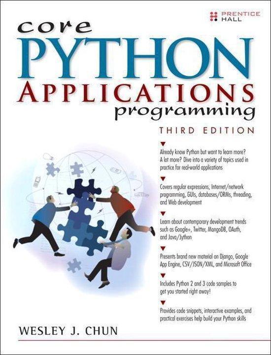 Core Python Applications Programming 9780132678209, Boeken, Taal | Engels, Zo goed als nieuw, Verzenden