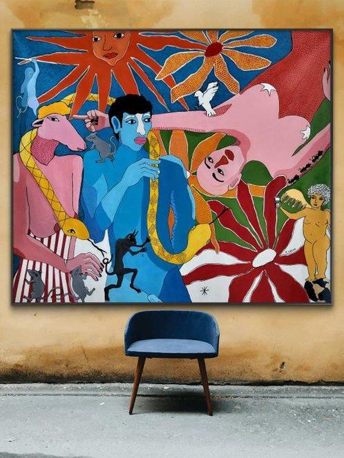 MCH (1969) - APISTIA. XXL, Antiek en Kunst, Kunst | Schilderijen | Modern