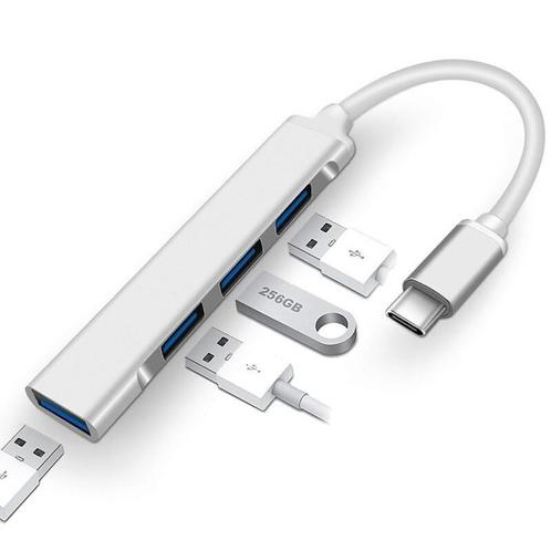 DrPhone ONVIA - USB-C - 4 Poort USB 3.0 / 2.0 Dock - Type-C, Informatique & Logiciels, Ordinateurs & Logiciels Autre, Envoi