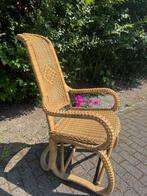 Fauteuil - Rattan - Vintage handgemaakte bamboe en rotan, Antiek en Kunst