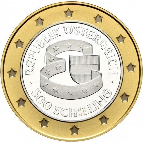 Oostenrijk. 500 Schilling 1995 Austria nellUnione Europea, Postzegels en Munten, Munten | Europa | Niet-Euromunten