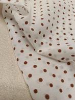 Fantastica tenda vintage a pois marroni - made in Italy -