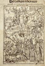 Sebastian Münster (1488-1552) - Religious Woodcut - Germany