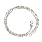 Vieri - Halsketting - 18 karaat Witgoud, Handtassen en Accessoires, Kettingen, Nieuw