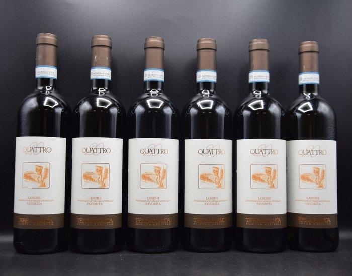 2020 Terrabianca, Favorita quattro20 - Langhe - 6 Flessen, Verzamelen, Wijnen