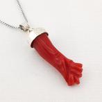 Koraal - Zilver - Ketting met hanger, Verzamelen