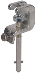 Universele Klem D 25/30 T 18mm Rd/Fl 30mm Met T-pen Schacht, Doe-het-zelf en Bouw, Verzenden, Nieuw