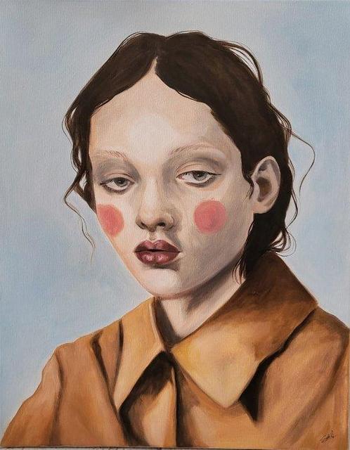 serena dambrosio - La quiete di Freya, Antiek en Kunst, Kunst | Schilderijen | Modern