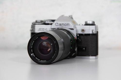 Canon AE-1 + FD Zoom 4,5/70-150mm | Single lens reflex, Audio, Tv en Foto, Fotocamera's Analoog