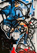 HÖK (1984) - Sonic 8-Bit Arcade XXXL (NO RESERVE PRICE), Antiek en Kunst, Kunst | Schilderijen | Modern