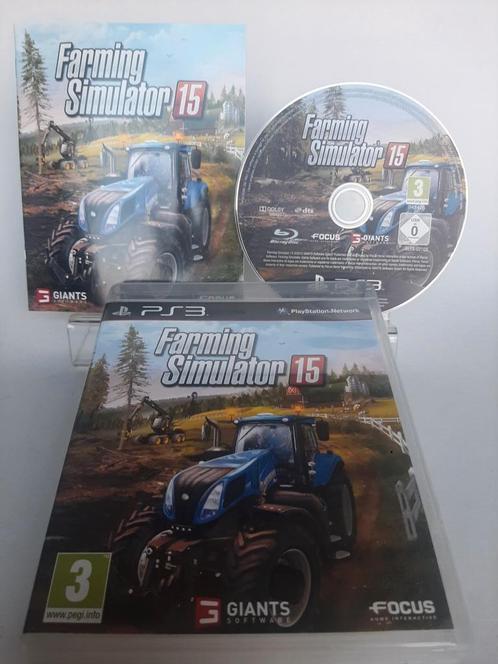 Farming Simulator 15 Playstation 3, Games en Spelcomputers, Games | Sony PlayStation 3, Zo goed als nieuw, Ophalen of Verzenden