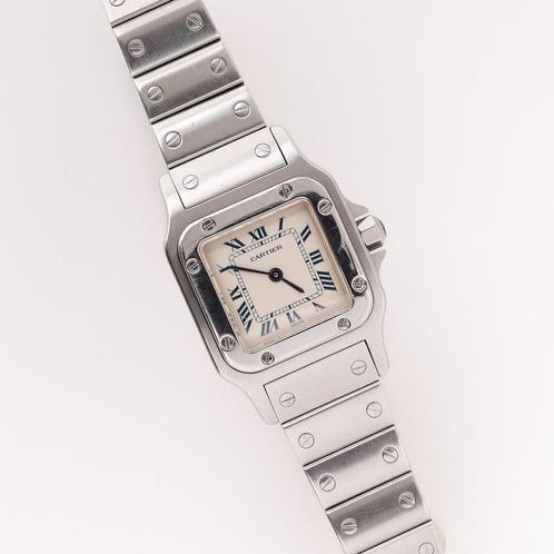 Cartier Santos Galbée 1565, Handtassen en Accessoires, Horloges | Dames, Verzenden