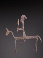 Sculptuur DOGON - 25 cm - Cavalier dogon en FER - Dogon -