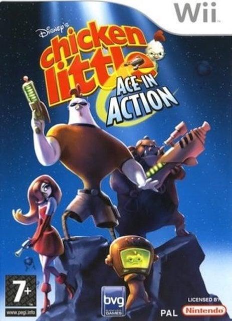 Disneys Chicken Little Ace in Action (Wii Games), Games en Spelcomputers, Games | Nintendo Wii, Zo goed als nieuw, Ophalen of Verzenden