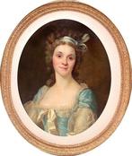 Joseph Siffred Duplessis (1725-1802), follower - Portrait of, Antiek en Kunst, Kunst | Schilderijen | Klassiek