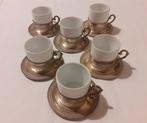 Richard Ginori - Koffieservies (6) - .800 zilver, Antiek en Kunst