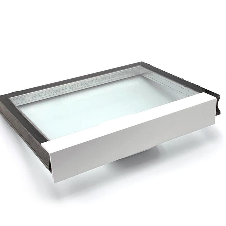 Kunststof hoeklijn 20 x 60 x 2 voor afdichting kopse kant va, Doe-het-zelf en Bouw, Glas en Ramen, Nieuw, Verzenden