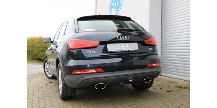 FOX Audi Q3 quattro diesel einddemper uitgang rechts/links -, Autos : Pièces & Accessoires, Systèmes d'échappement, Envoi